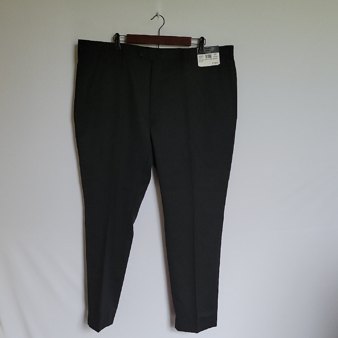 Nwt Pronto Uomo 44x30 Platinum Wool Dress Pants